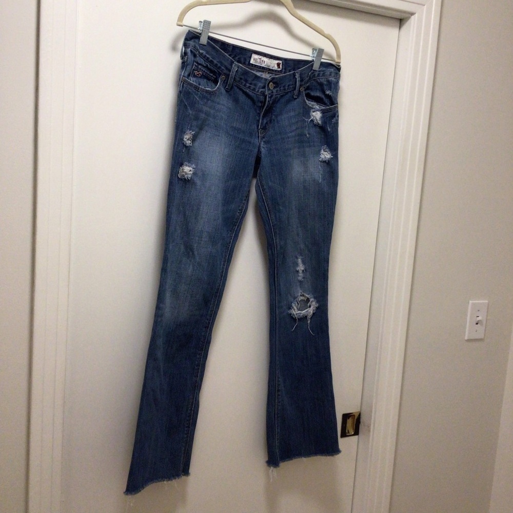 Womens Vintage Hollister Low-rise Bootcut Jeans